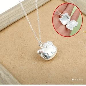 Sanrio Hello Kitty Silver Pendant Necklace